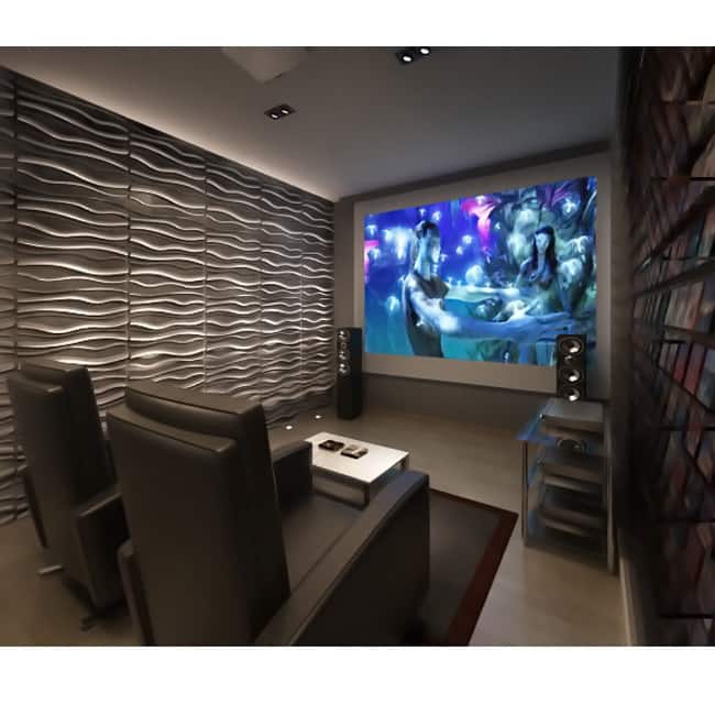 3D Contemporary Wall Panels Faktum Design (Set of 6)