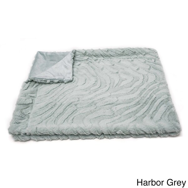 Shop Ashton 30x40inch Faux Fur Baby Throws Overstock 8228473