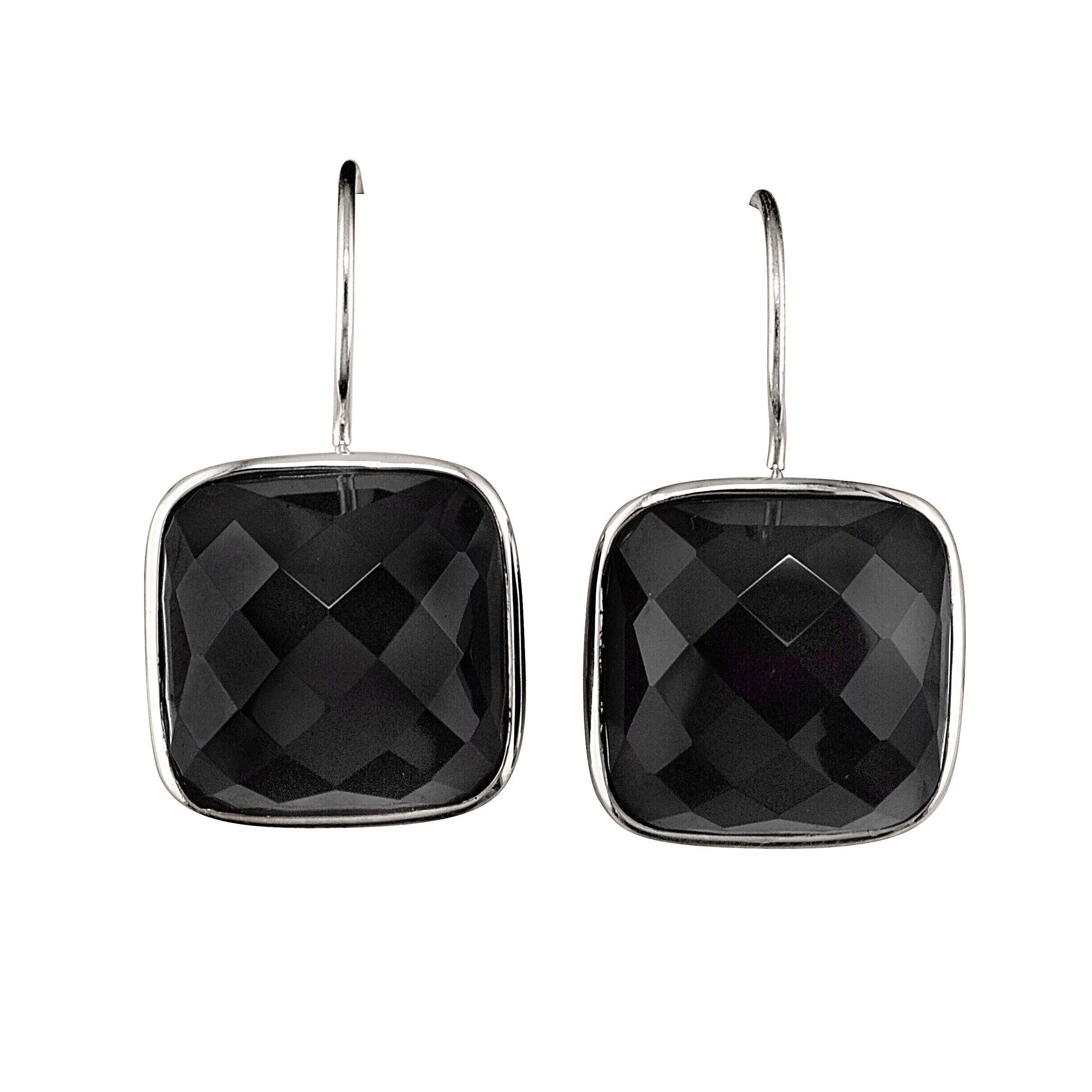 under black earring