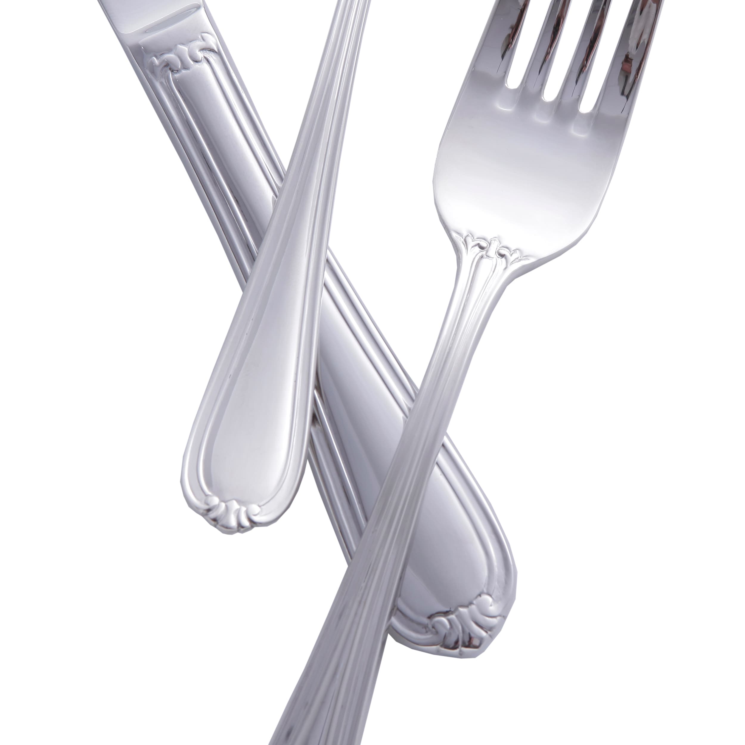 St. James Rack 18/10 42-Piece Flatware Set - On Sale - Bed Bath