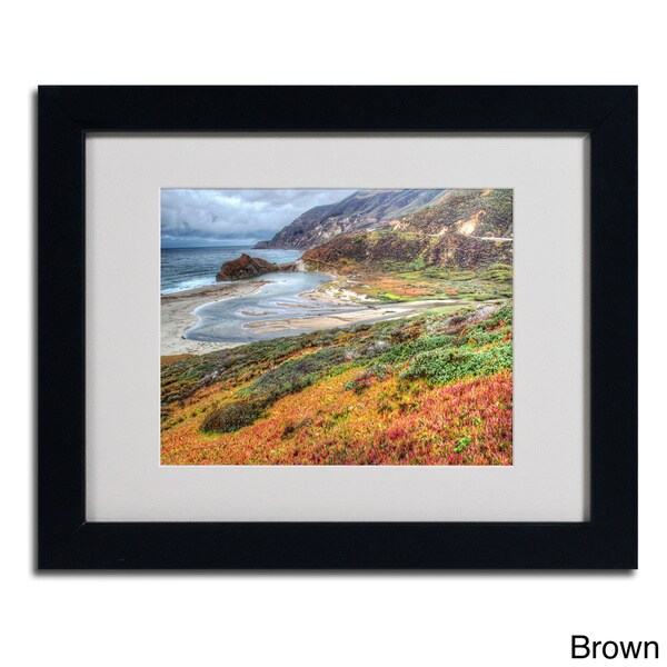 Pierre Leclerc 'Bigsur California' Framed Matted Art