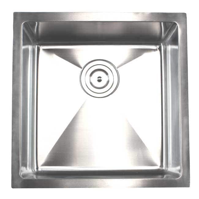 18" Undermount Stainless Steel Kitchen Bar Sink 15mm