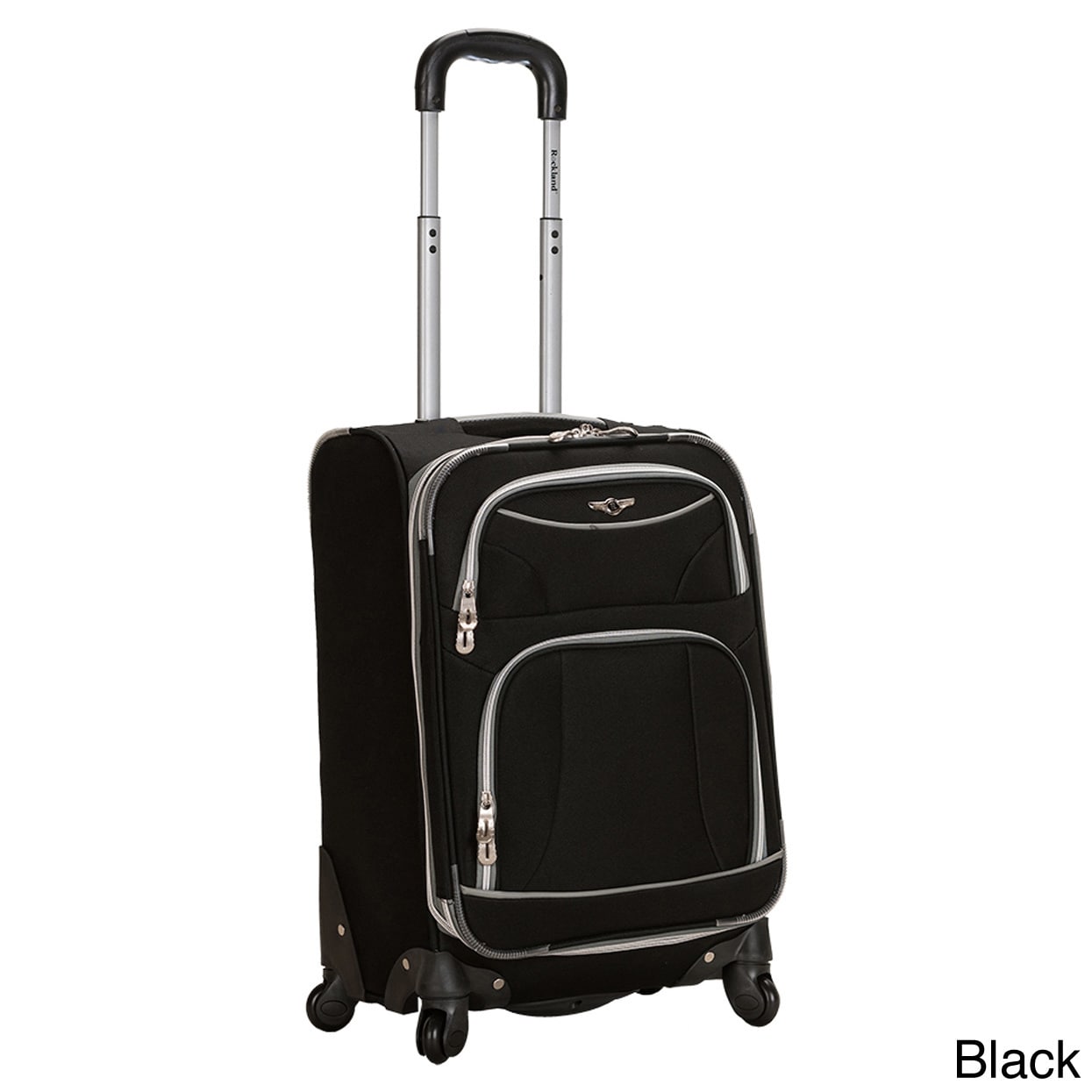 Rockland Fusion 20 inch Expandable Carry on Spinner Upright Luggage