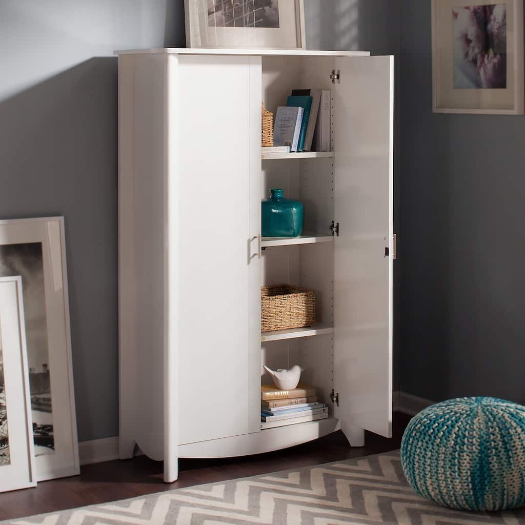Tall Storage Cabinet with Doors