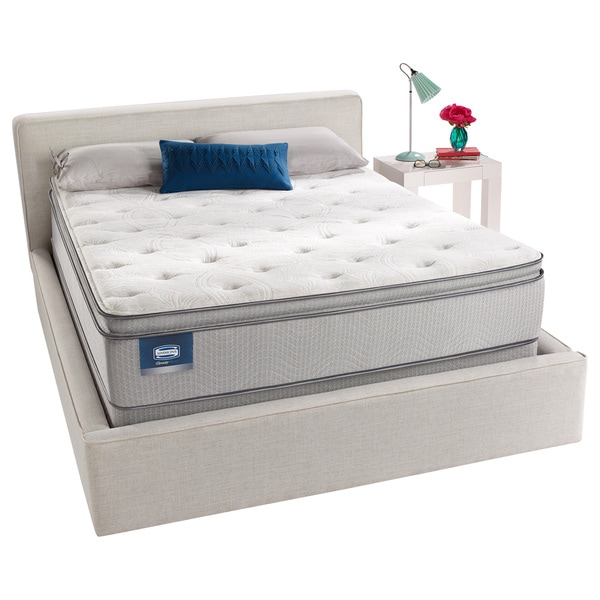 Simmons BeautySleep Titus Pillow Top Queen-size Mattress ...