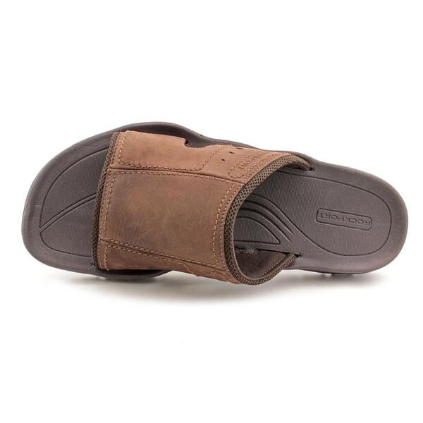 rockport men's sandals leather