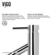 preview thumbnail 10 of 12, VIGO Sheer Black Glass Vessel Bathroom Sink Set With Dior Vessel Faucet