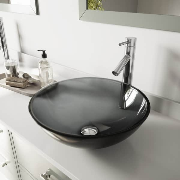 VIGO Vessel Bathroom Sink Grid Drain - On Sale - Bed Bath & Beyond