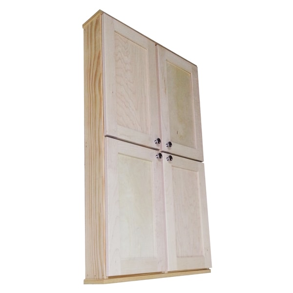Shaker Series 48-inch Double Door Wall Cabinet