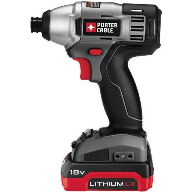 Porter Cable 18-Volt Lithium 1/4-in Drive Cordless Impact Driver (Refurbished)