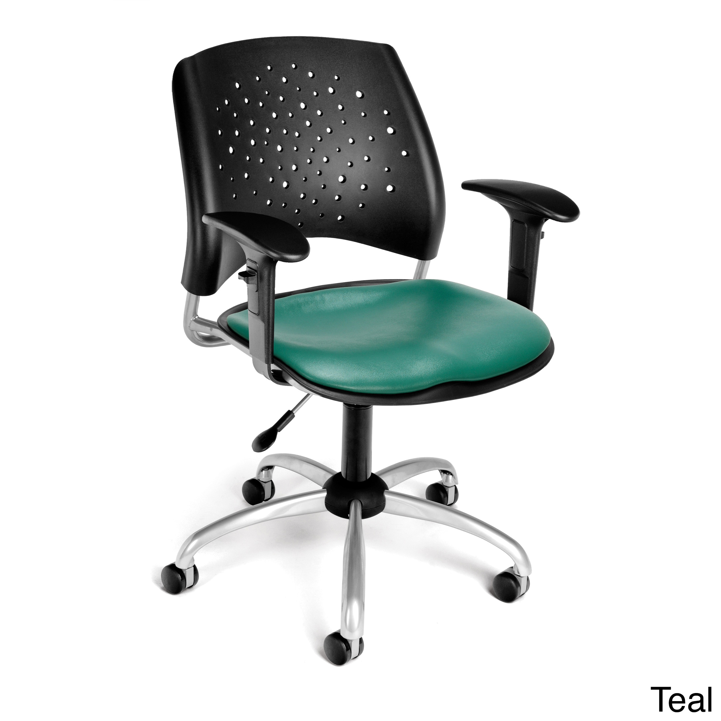 Star Series Vinyl Task Chair With Arms