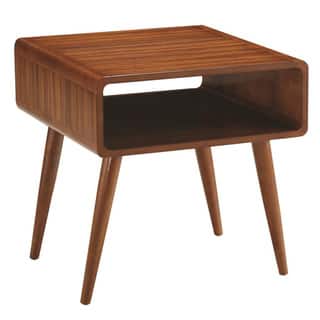 slide 1 of 1, Alborg End Table, Zebra Series