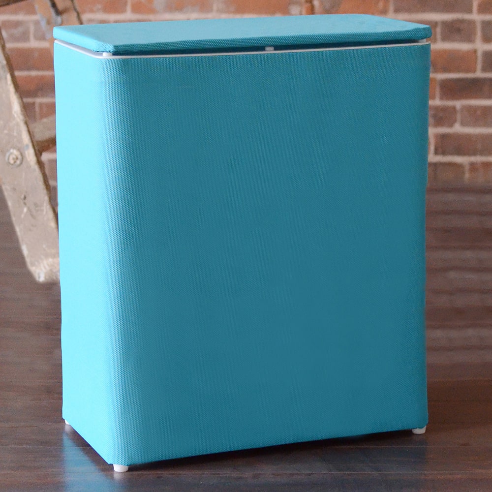 1530 Lamont Home Brights Upright Hamper Peacock