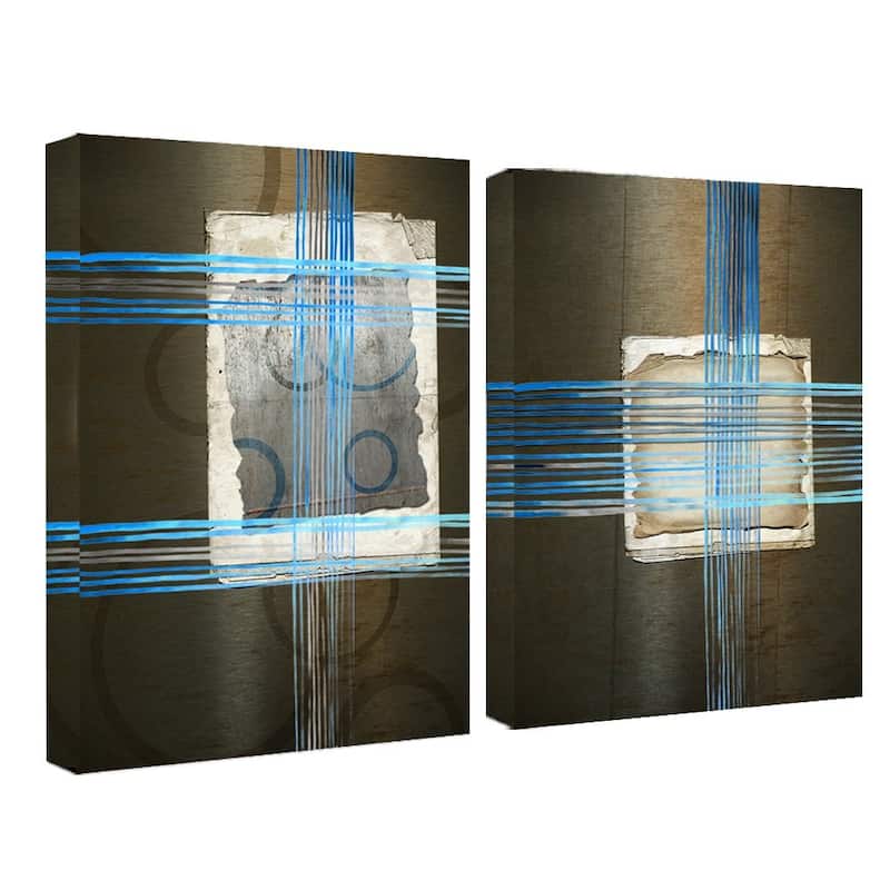 Ready2HangArt 'Abstract Spa' 2-piece Gallery-wrapped Canvas Art Set