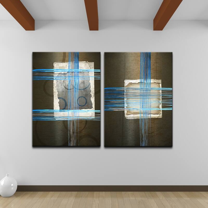 Ready2HangArt 'Abstract Spa' 2-piece Gallery-wrapped Canvas Art Set