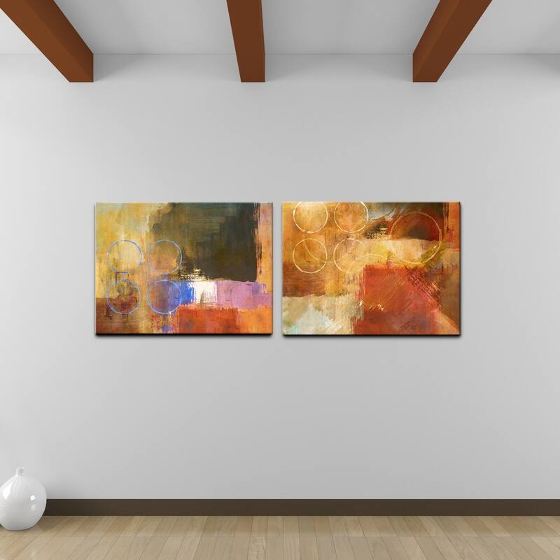 Ready2HangArt 'Abstract Spa' 2-piece Gallery-wrapped Canvas Art Set
