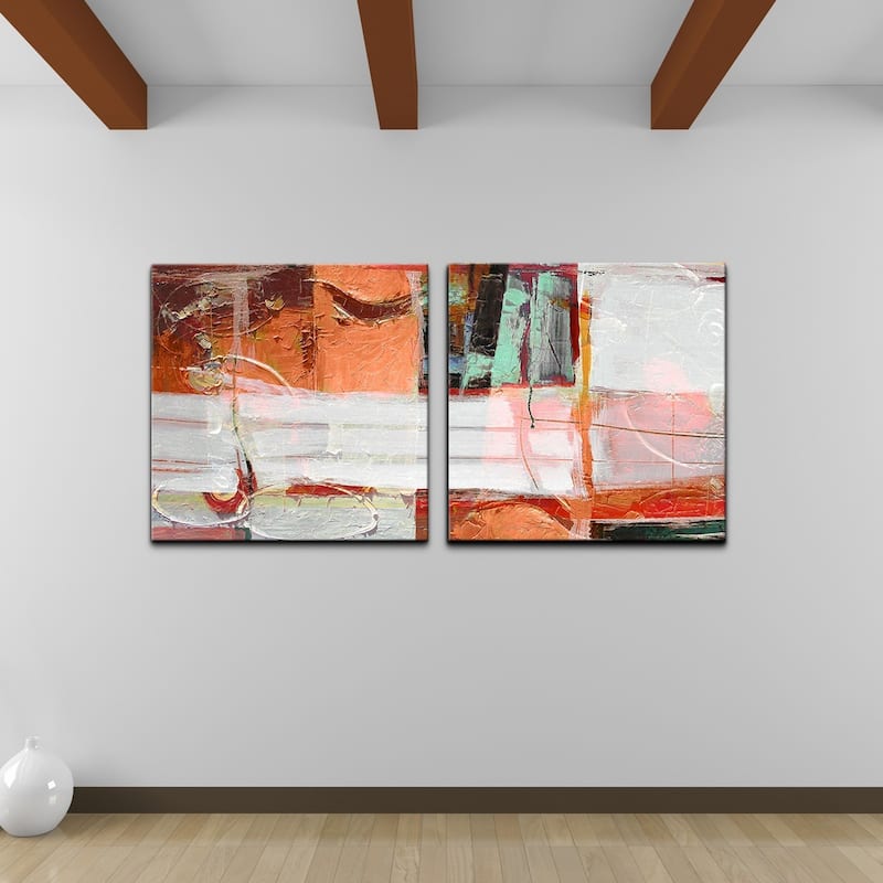 Ready2HangArt 'Abstract Spa' 2-piece Gallery-wrapped Canvas Art Set