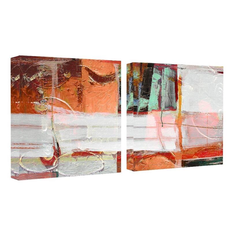 Ready2HangArt 'Abstract Spa' 2-piece Gallery-wrapped Canvas Art Set