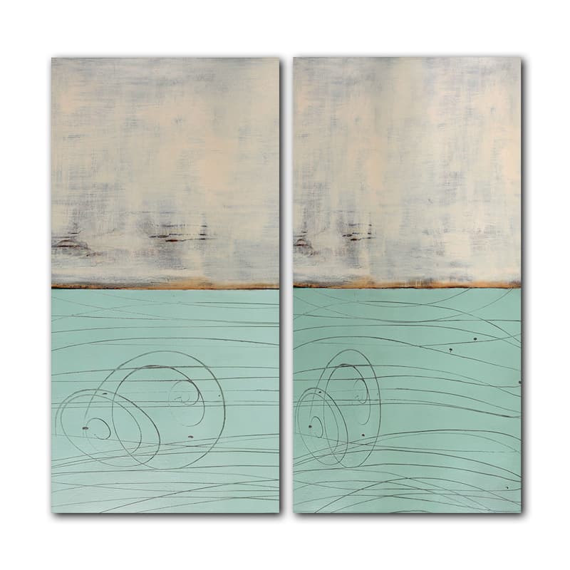 Ready2HangArt 'Abstract Spa' 2-Pc Canvas Wall Art Set