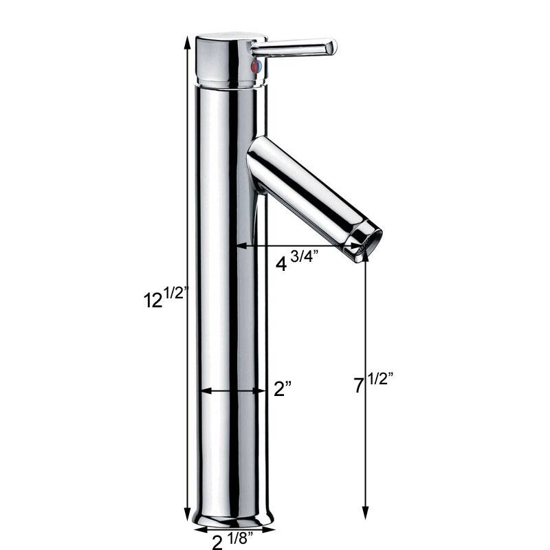 Elite Tempered Bathroom Glass Vessel Sink W. Unique Oval Shape with Faucet Combo