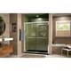 preview thumbnail 29 of 53, DreamLine Duet 36 in. D x 60 in. W x 74 3/4 in. H Bypass Sliding Shower Door and Shower Base Kit - 36" x 60"