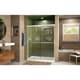 preview thumbnail 27 of 53, DreamLine Duet 36 in. D x 60 in. W x 74 3/4 in. H Bypass Sliding Shower Door and Shower Base Kit - 36" x 60"
