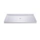 preview thumbnail 12 of 53, DreamLine Duet 36 in. D x 60 in. W x 74 3/4 in. H Bypass Sliding Shower Door and Shower Base Kit - 36" x 60"