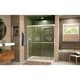 preview thumbnail 43 of 53, DreamLine Duet 36 in. D x 60 in. W x 74 3/4 in. H Bypass Sliding Shower Door and Shower Base Kit - 36" x 60"
