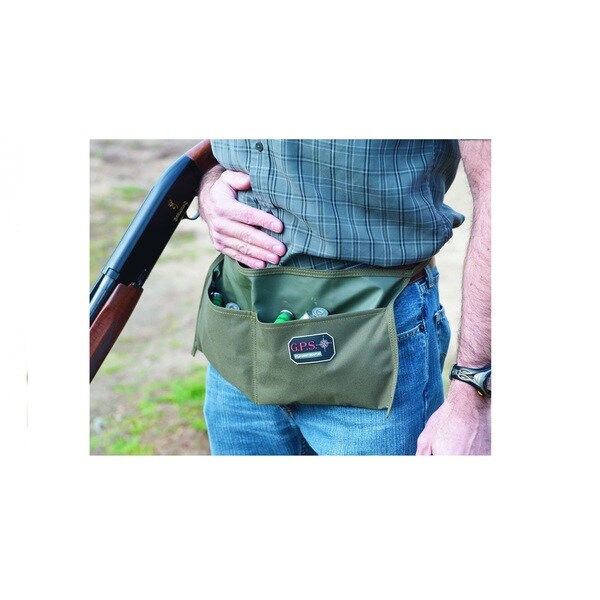 G.P.S. Shot Shell Apron, Holds 50 Shells, Olive