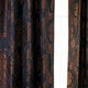 preview thumbnail 7 of 6, Exclusive Fabrics Magdelena Black/Copper Faux Silk Jacquard Curtain (1 Panel)