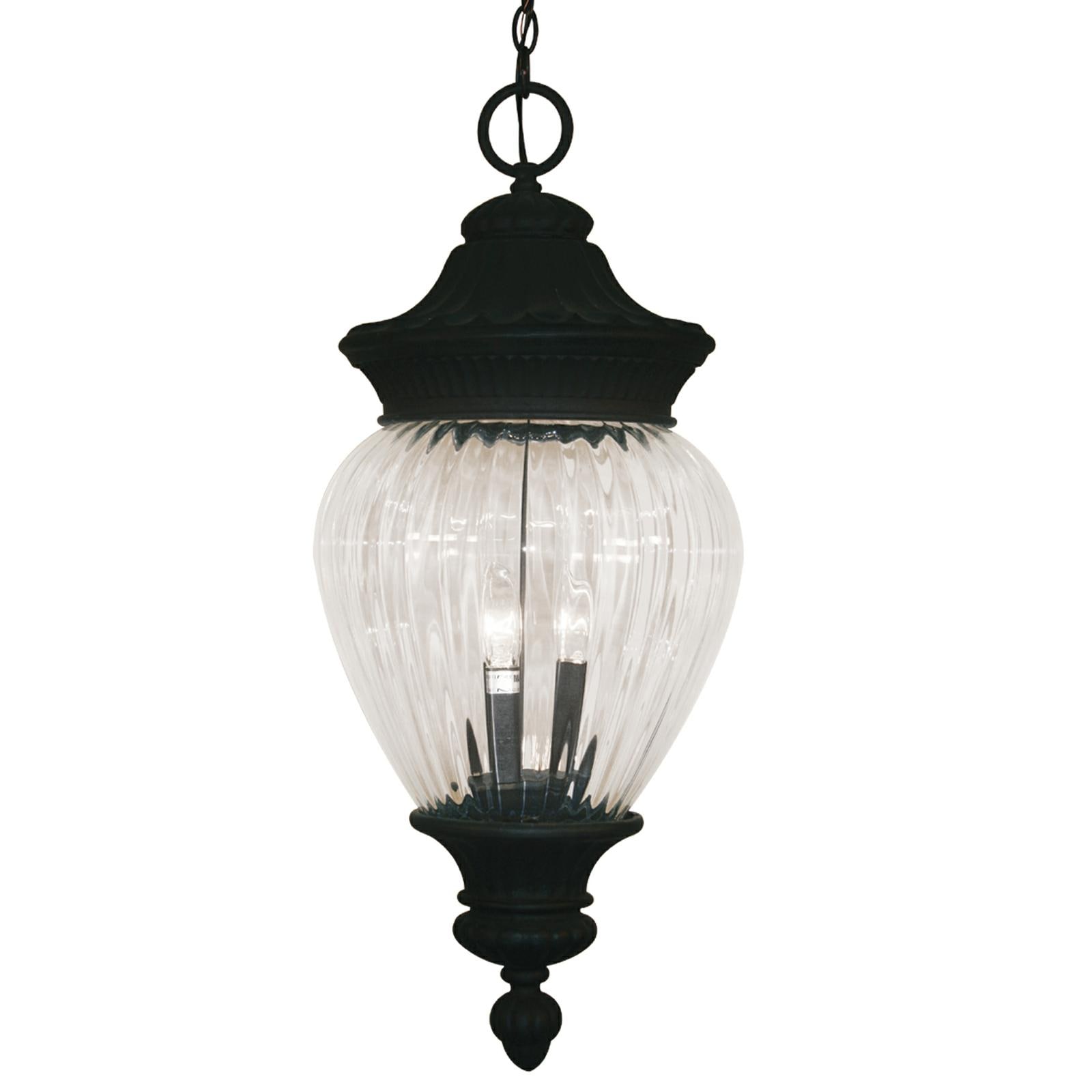 Devonshire Black Outdoor Chain Light