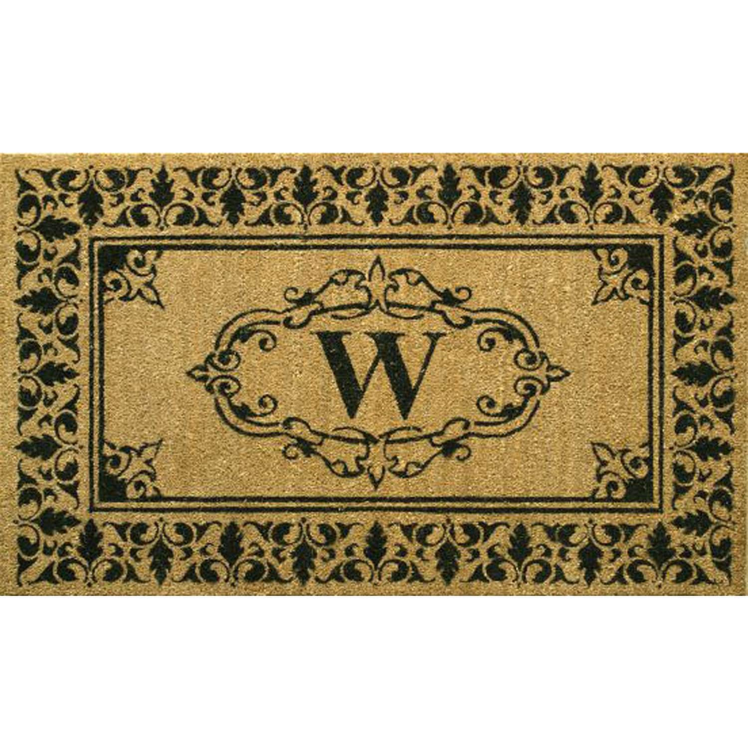 Nuloom Estate Monogrammed Welcome Door Mat (26 X 4)