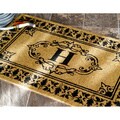 nuLOOM Estate Monogrammed Welcome Door Mat (2'6 x 4')