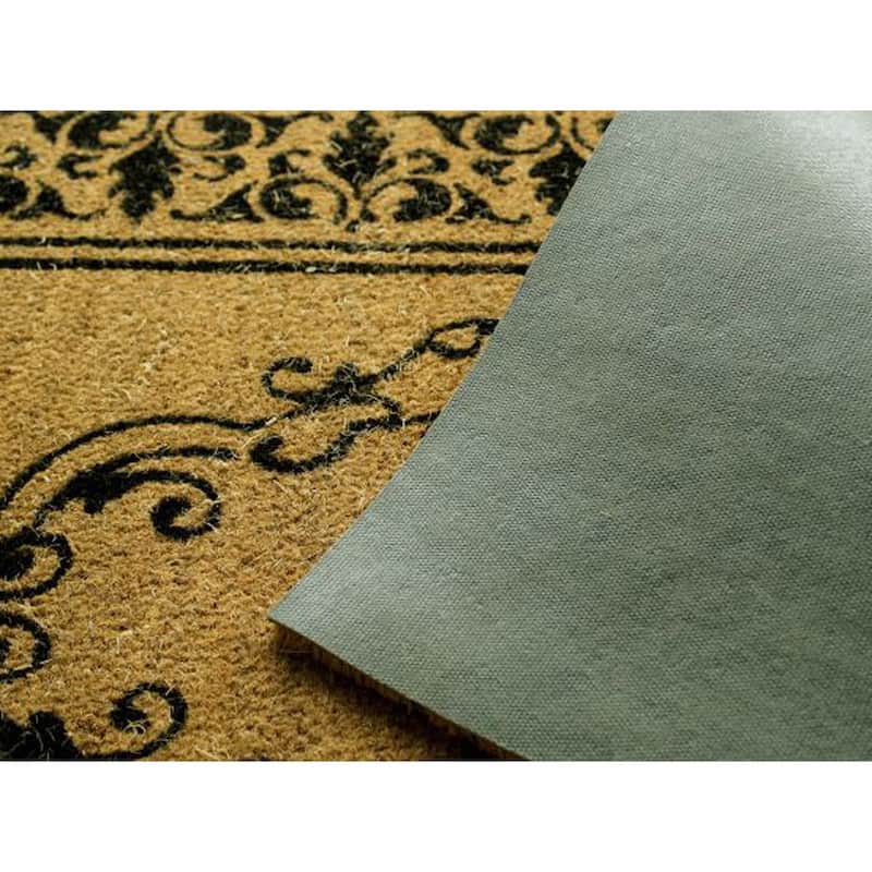 Nuloom Estate Monogrammed Welcome Door Mat