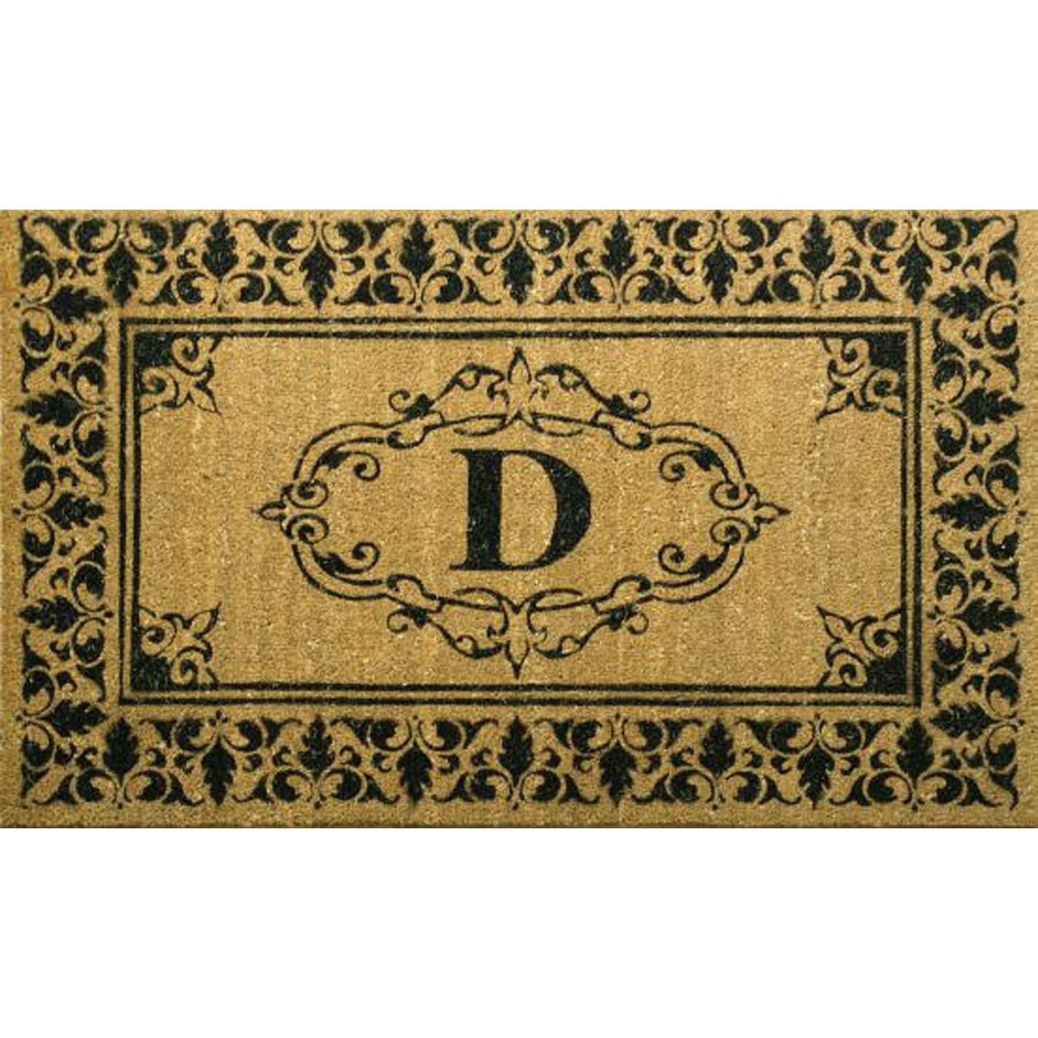 Nuloom Estate Monogrammed Welcome Door Mat (26 X 4)