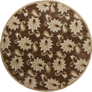 Brown Round Floral Rug Search Results | Overstock.com, Page 1