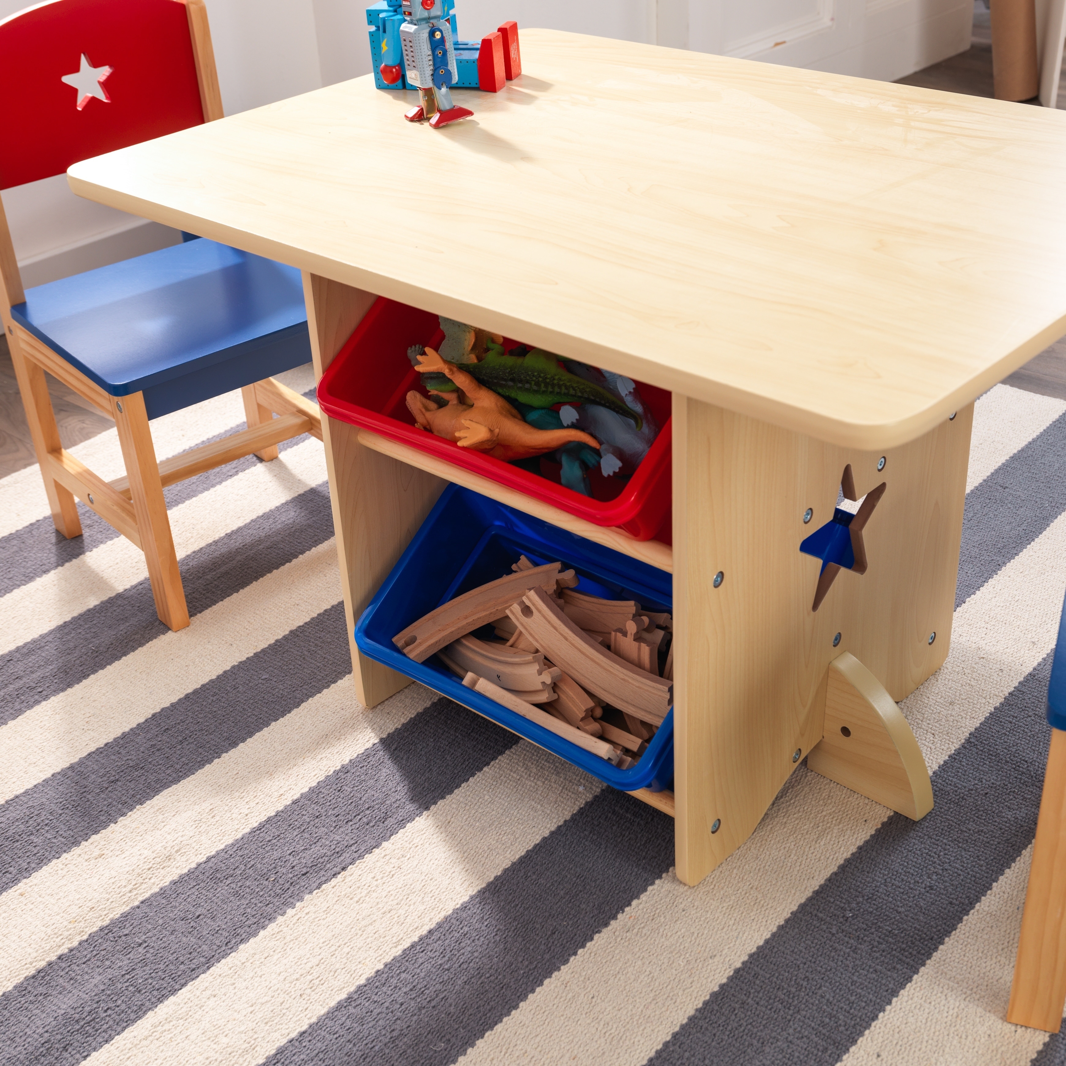 kidkraft star table and chair set