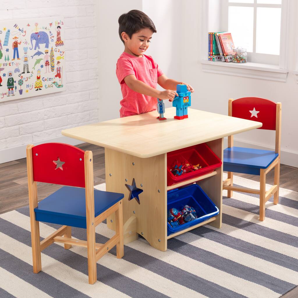 KidKraft Star Table and Chair Set - multi