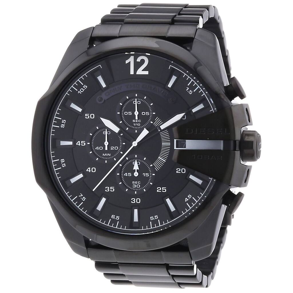 Diesel Men's DZ4283 Mega Chief Black Watch