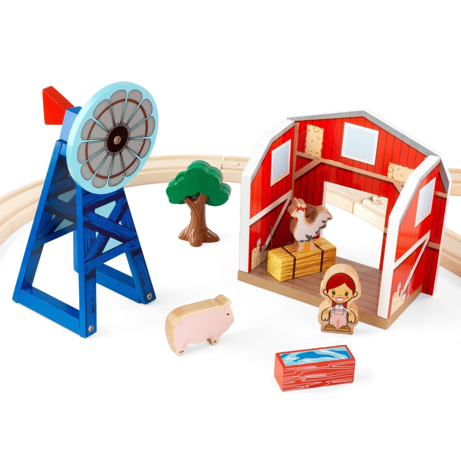 kidkraft farm train set