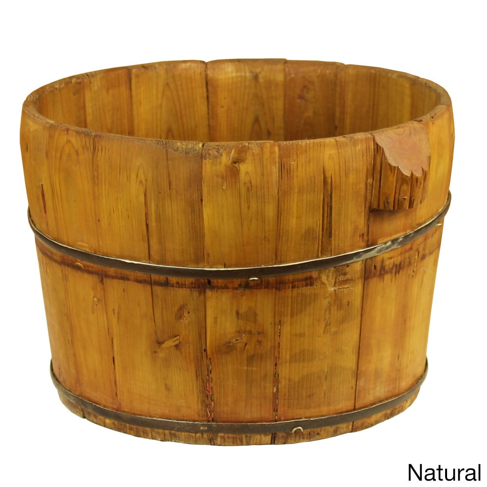 Wooden Rice Bucket