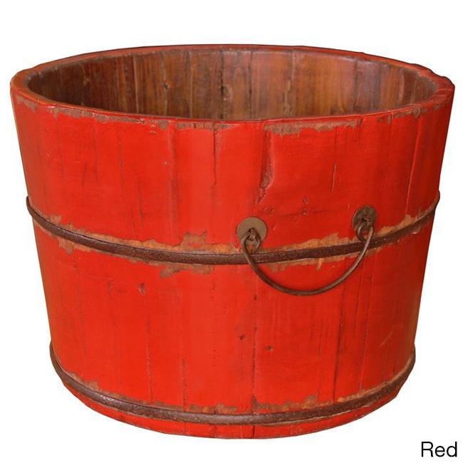 Wooden Rice Bucket