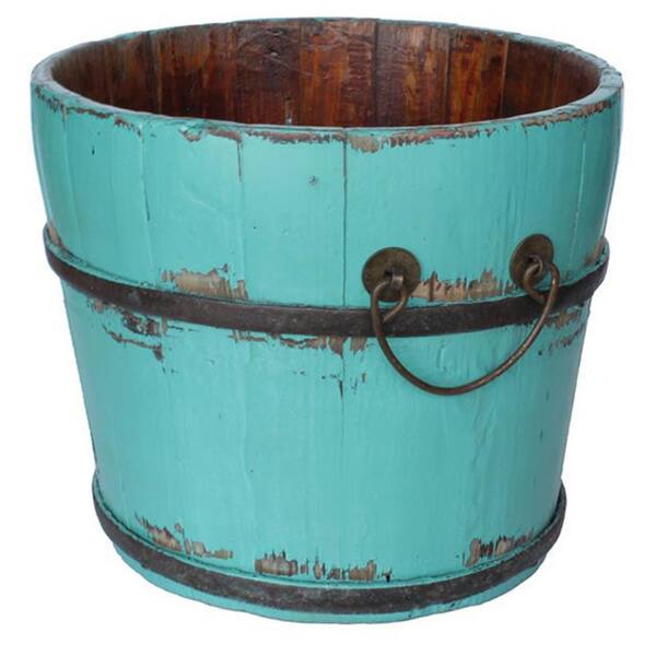 Shop Vintage Chatwell Wooden Bucket On Sale Overstock 8233454