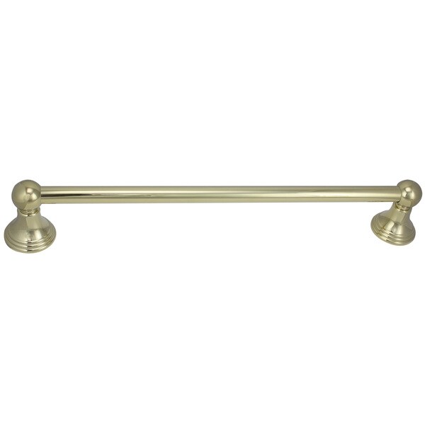 Jado Clic Victorian 18 Inch Diamond Gold Towel Bar Free Jado Clic Victorian 18 Inch Diamond Gold Towel Bar