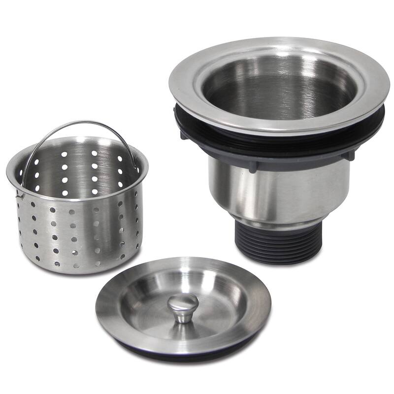 BOANN Handmade Apron Front Dual Bowl Undermount 304 Stainless Steel Kitchen Sink