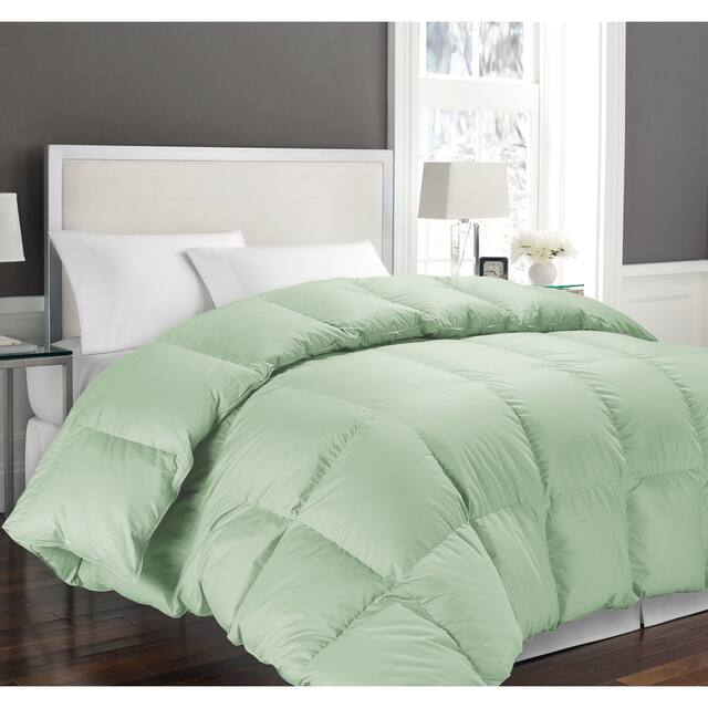 Hotel Grand Oversized 1000TC Pima Cotton Down Alternative Comforter