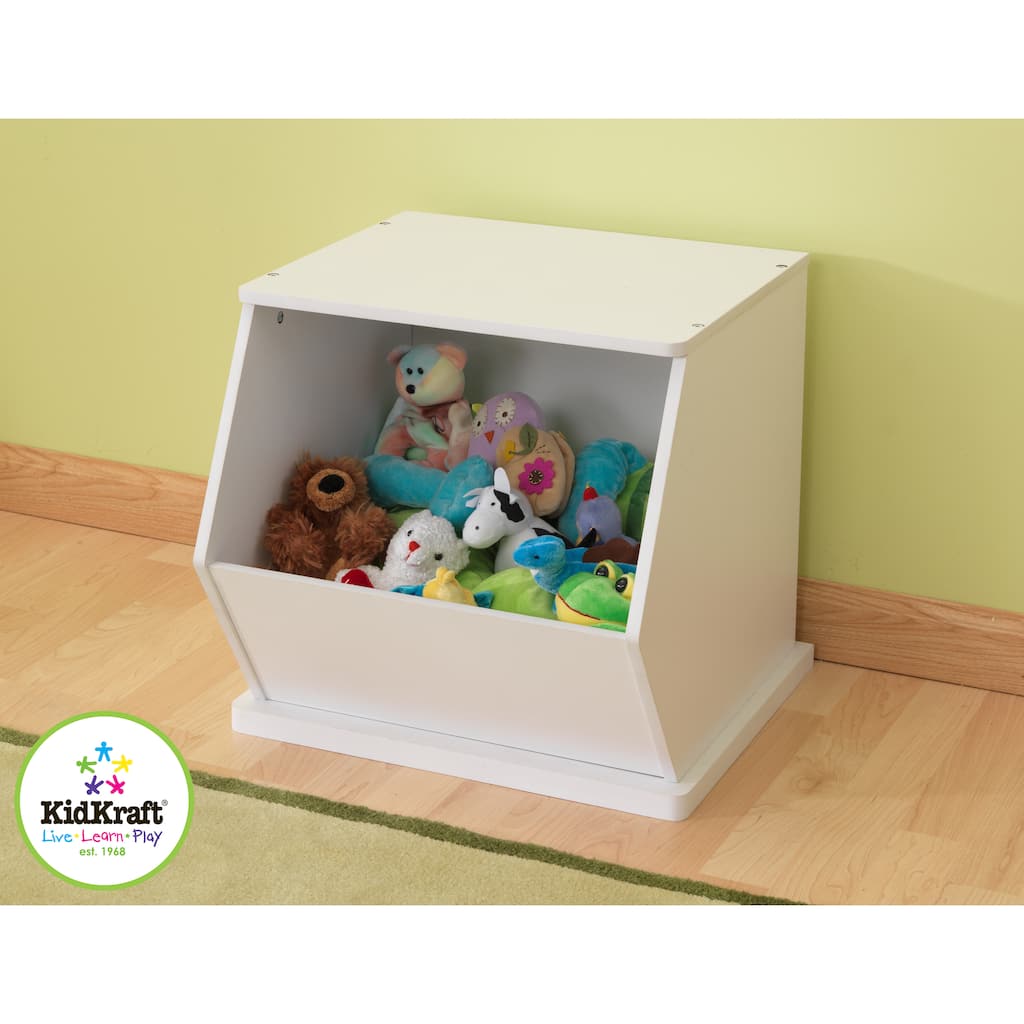 KidKraft White Single Storage Unit