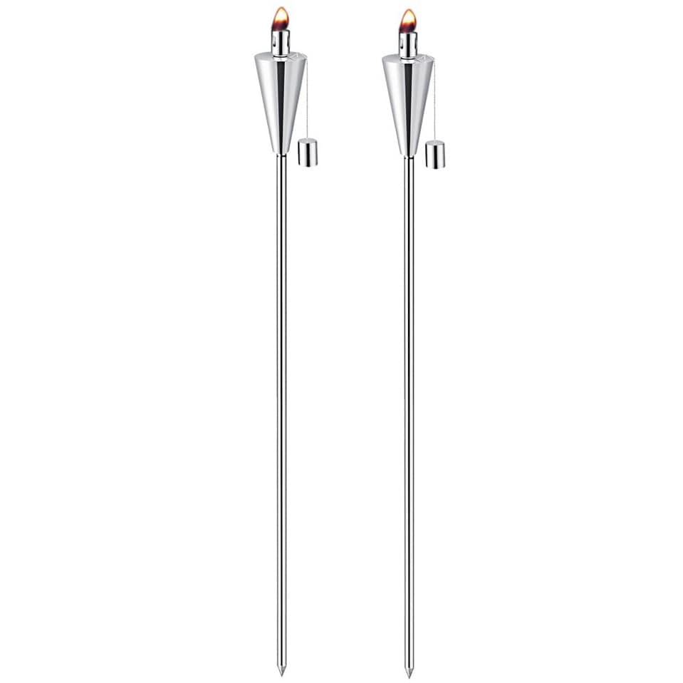 Anywhere Fireplace Cone Outdoor Lawn Torch   2 Pack