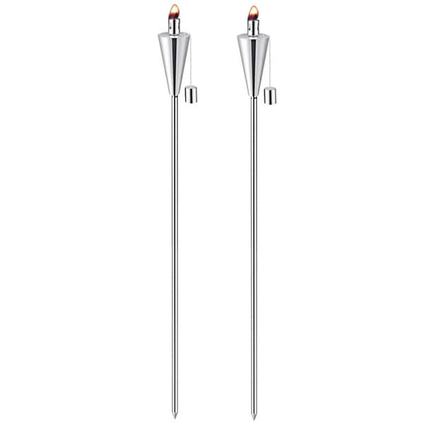 Anywhere Fireplace Cone Outdoor Lawn Torch   2 pack