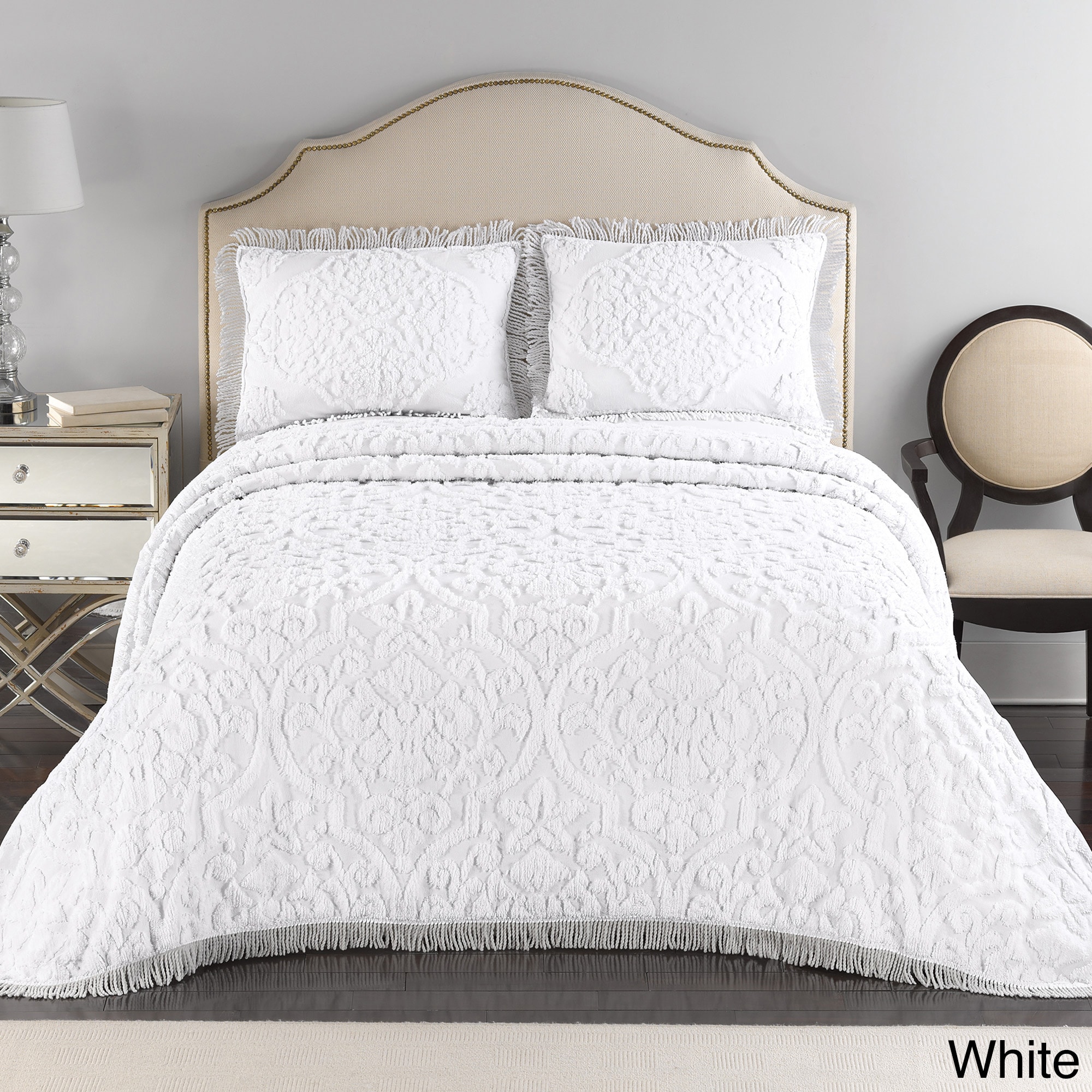 Layla Chenille Bedspread (shams Sold Separately)